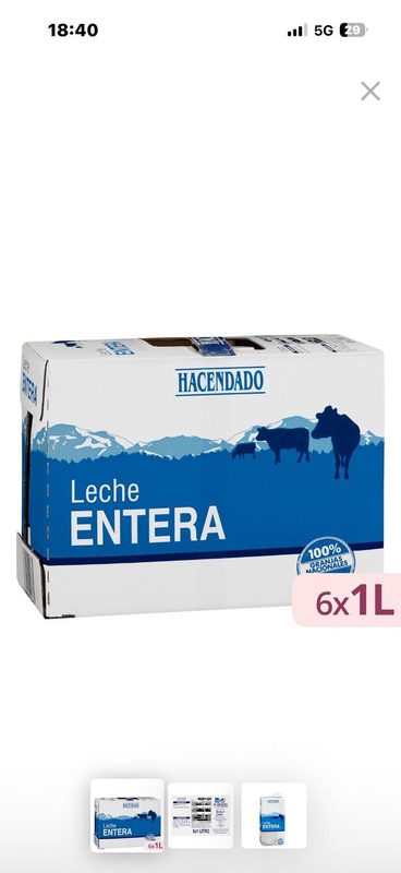 Leche entera