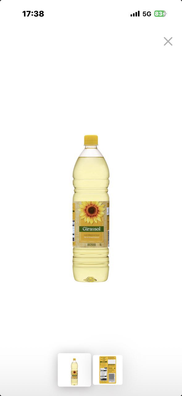 Aceite de girasol