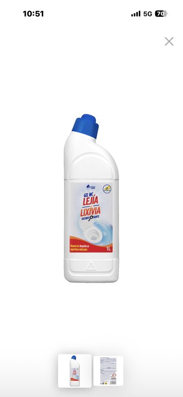 Lejía WC